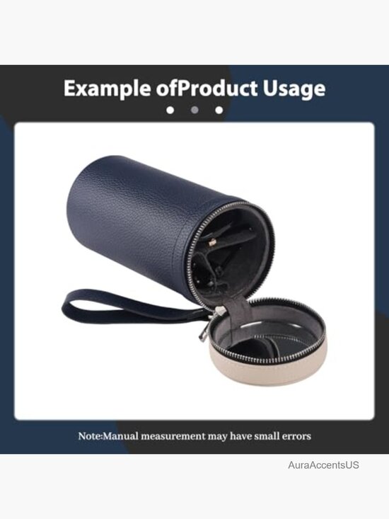3 Slot Eyeglass Case Leather Sunglasses Storage Box Organizer main image 7